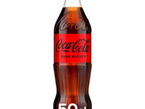 Coca sans sucre bouteille 50cl